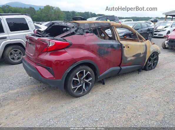 NMTKHMBX4JR042770 2018 TOYOTA LE Red 