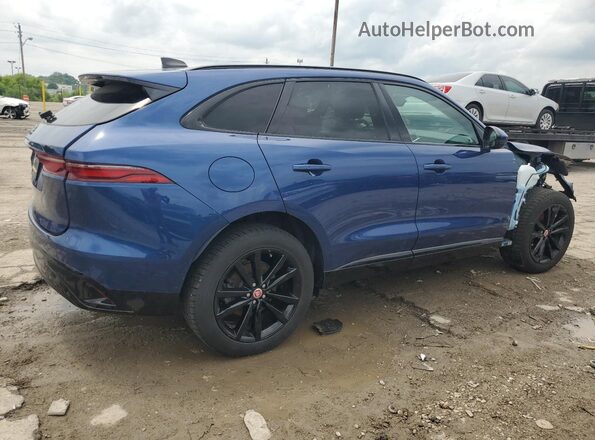 SADCJ2EX8PA715547 2023 JAGUAR F-PACE Синий Задняя правая четверть