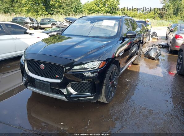 SADCM2FV2LA623591 2020 JAGUAR F-PACE Black წინა მარცხენა ხედი სამი მეოთხედიდან