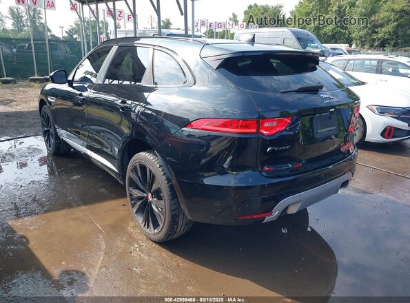 SADCM2FV2LA623591 2020 JAGUAR F-PACE Black უკანა მარცხენა