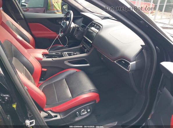SADCM2FV2LA623591 2020 JAGUAR F-PACE Black წინა სალონის ხედი