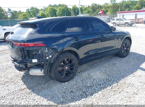 SADCT2FU0MA668928 2021 JAGUAR F-PACE Black Задня права чверть