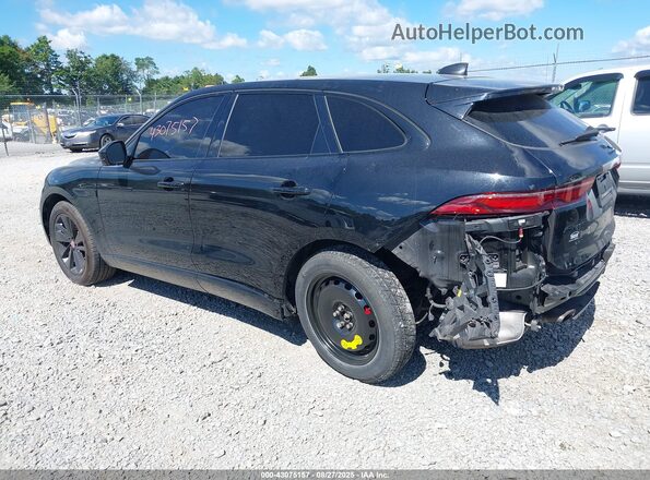 SADCT2FU0MA668928 2021 JAGUAR F-PACE Black Задня ліва чверть