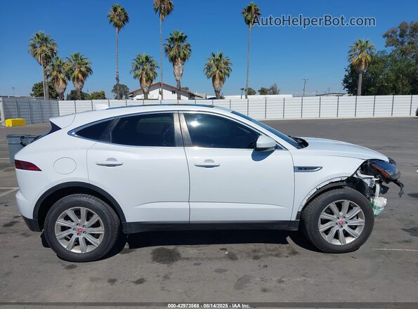 SADFJ2FX5J1Z30449 2018 JAGUAR E-PACE White Widok wnętrza z tyłu