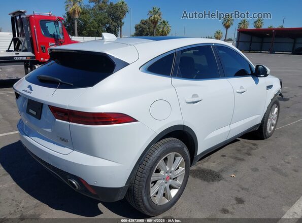 SADFJ2FX5J1Z30449 2018 JAGUAR E-PACE White Tył prawy