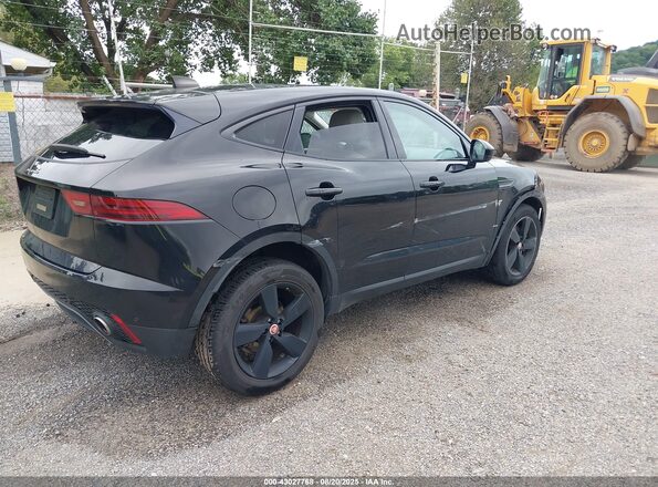 SADFK2FX3L1Z90441 2020 JAGUAR E-PACE Black უკანა მარჯვენა