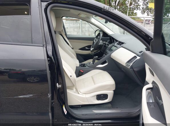 SADFK2FX3L1Z90441 2020 JAGUAR E-PACE Black წინა სალონის ხედი