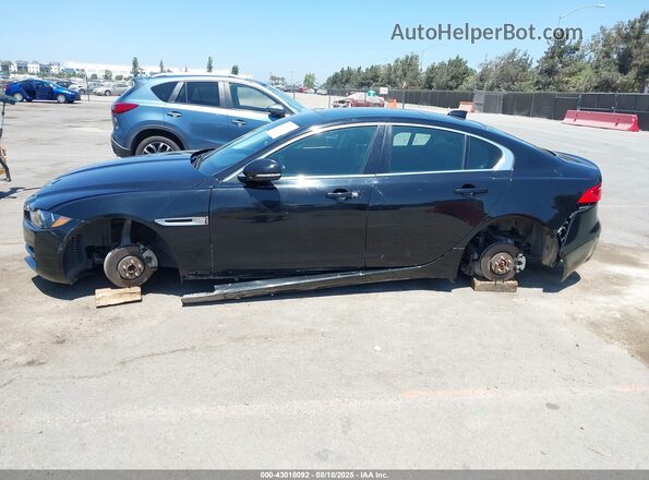 SAJAR4FX2KCP52856 2019 JAGUAR XF Black უკანა სალონის ხედი