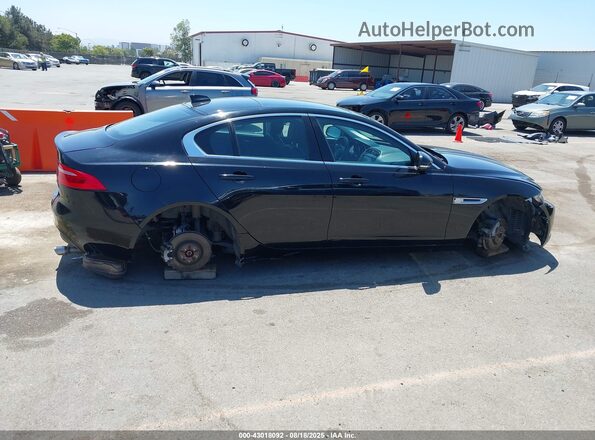 SAJAR4FX2KCP52856 2019 JAGUAR XF Black ხელსაწყოთა პანელის ხედი