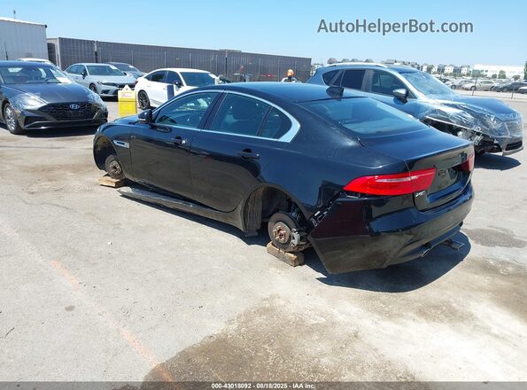 SAJAR4FX2KCP52856 2019 JAGUAR XF Black უკანა მარცხენა