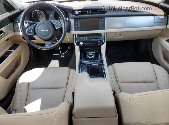 SAJBJ4FX1JCY57480 2018 JAGUAR XF White 