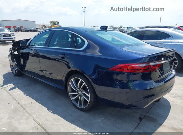 SAJBL4GX4RCY93975 2024 JAGUAR XF Dark Blue Задняя левая четверть