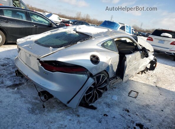 SAJD51FE0MCK73716 2021 JAGUAR F-TYPE Silver უკანა მარჯვენა