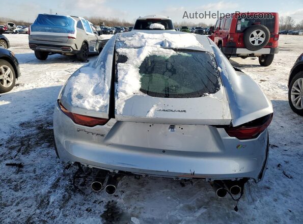 SAJD51FE0MCK73716 2021 JAGUAR F-TYPE Silver უკანა ხედი