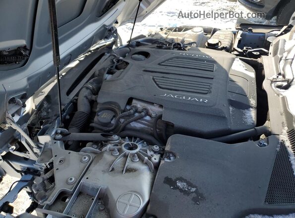 SAJD51FE0MCK73716 2021 JAGUAR F-TYPE Silver უკანა სალონის ხედი