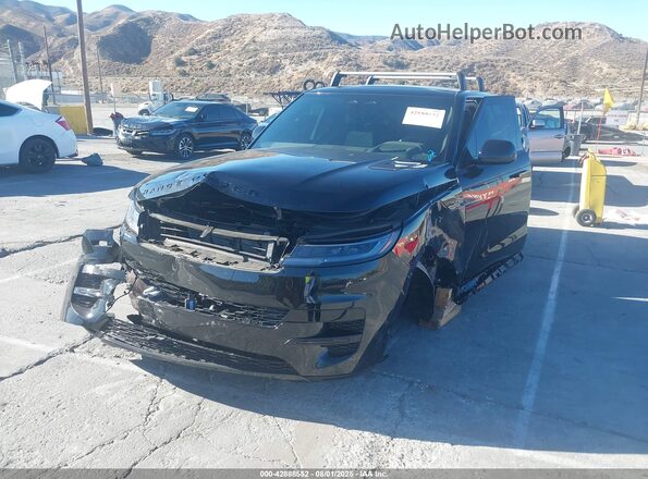 SAL1P9EU8SA442434 2025 LAND ROVER RANGE ROVER SPORT Black Առջևի ձախ երեք քառորդ տեսարան