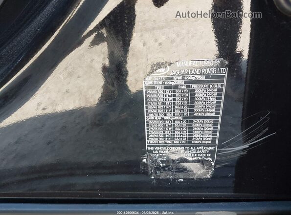 SAL1Z9F97RA187824 2024 LAND ROVER RANGE ROVER SPORT Black Շարժիչի բաժամունքի տեսք