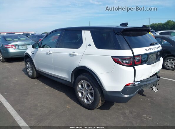 SALCJ2FX3MH883019 2021 LAND ROVER DISCOVERY SPORT White უკანა მარცხენა