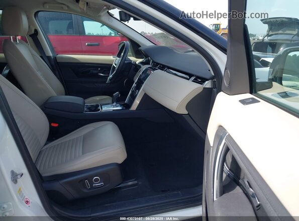 SALCJ2FX3MH883019 2021 LAND ROVER DISCOVERY SPORT White წინა სალონის ხედი