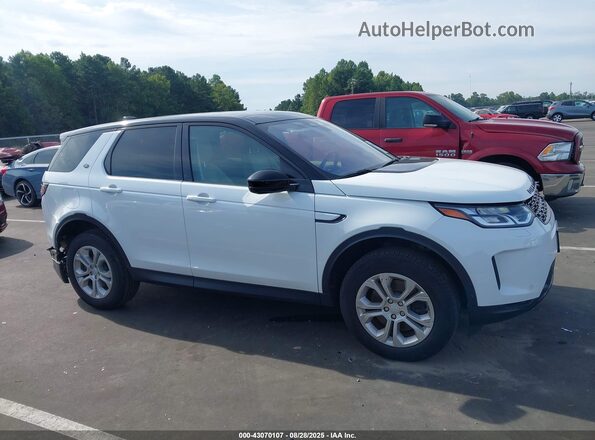 SALCJ2FX3MH883019 2021 LAND ROVER DISCOVERY SPORT White უკანა სალონის ხედი