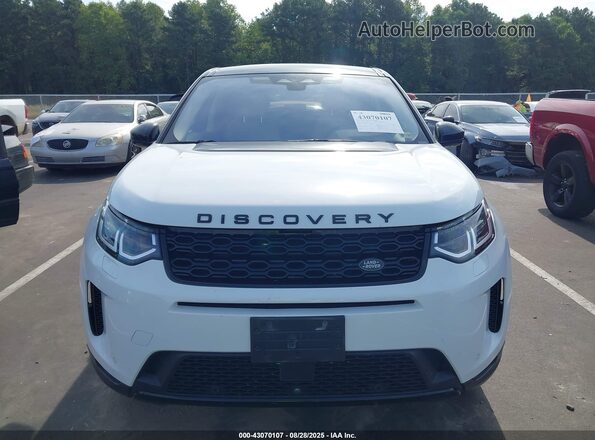 SALCJ2FX3MH883019 2021 LAND ROVER DISCOVERY SPORT White ხელსაწყოთა პანელის ხედი
