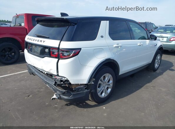 SALCJ2FX3MH883019 2021 LAND ROVER DISCOVERY SPORT White უკანა მარჯვენა
