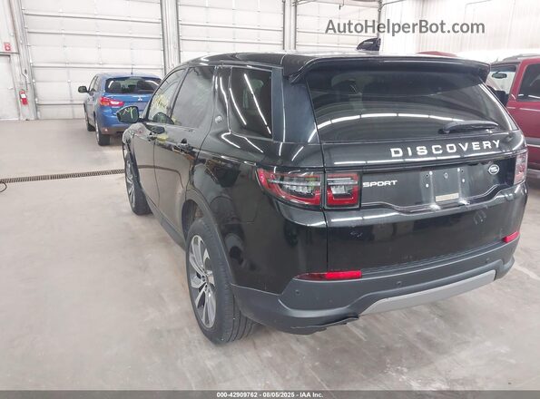 SALCJ2FX5MH882941 2021 LAND ROVER DISCOVERY SPORT Black უკანა მარცხენა