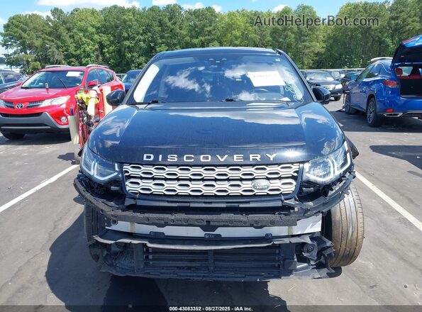 SALCK2FX5LH843939 2020 LAND ROVER DISCOVERY SPORT Black Widok zestawu wskaźników