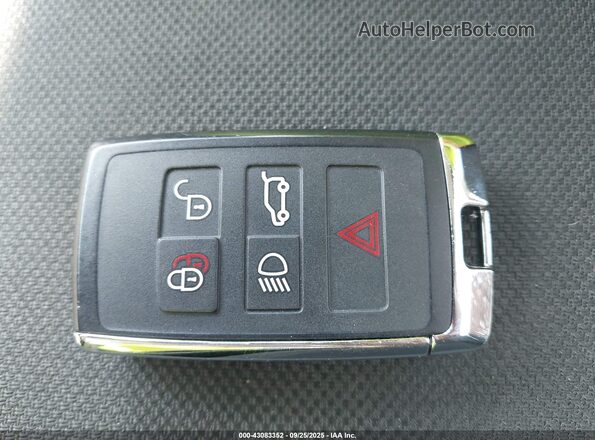 SALCK2FX5LH843939 2020 LAND ROVER DISCOVERY SPORT Black Widok deski rozdzielczej