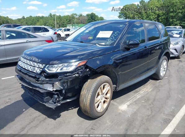 SALCK2FX5LH843939 2020 LAND ROVER DISCOVERY SPORT Black Przód lewy
