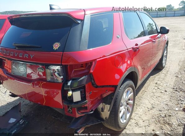 SALCR2FX4KH788605 2019 LAND ROVER DISCOVERY SPORT Red 