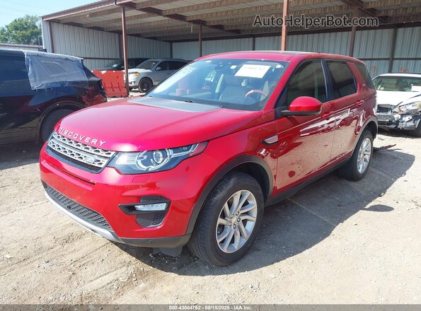 SALCR2FX4KH788605 2019 LAND ROVER DISCOVERY SPORT Red 