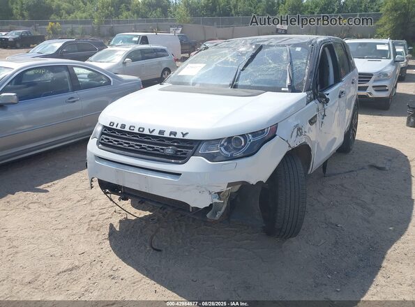 SALCR2RX9JH742553 2018 LAND ROVER DISCOVERY SPORT White წინა ხედი