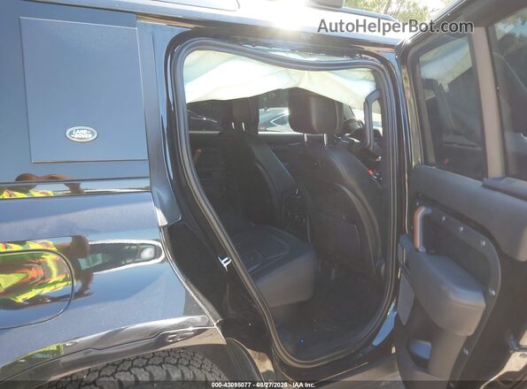 SALE37RU1M2045477 2021 LAND ROVER DEFENDER Black Вид наклейки з VIN-кодом