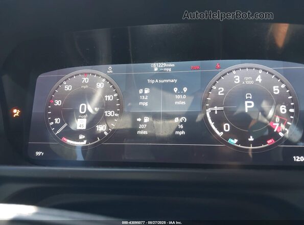 SALE37RU1M2045477 2021 LAND ROVER DEFENDER Black Вид задніх сидінь