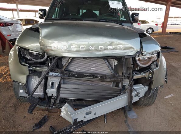 SALEJ7EX1S2422649 2025 LAND ROVER DEFENDER Green Вид спереду