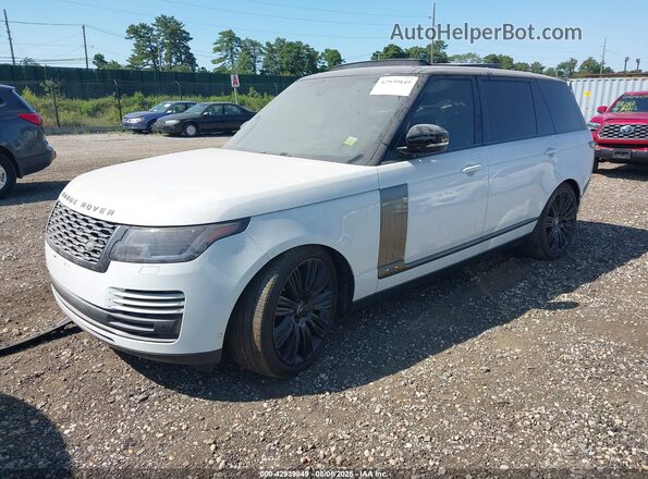 SALGS5SE0LA579755 2020 LAND ROVER RANGE ROVER White Vista tres cuartos delantera izquierda