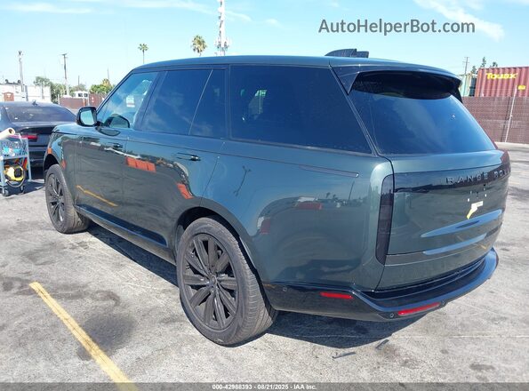 SALKP9FU0SA275490 2025 LAND ROVER RANGE ROVER Green Задня ліва чверть