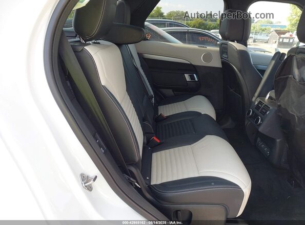SALRT4EU2N2459133 2022 LAND ROVER DISCOVERY White Widok naklejki z numerem VIN