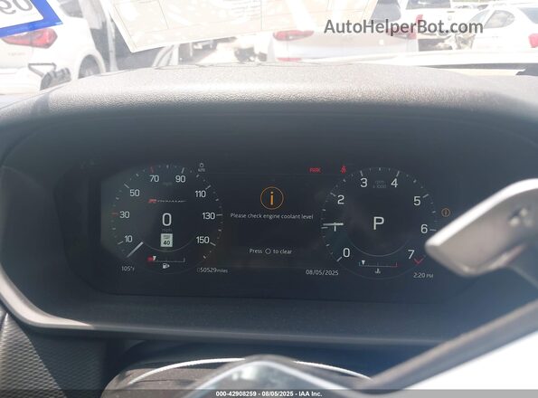 SALRT4EUXN2457078 2022 LAND ROVER DISCOVERY Black უკანა სავარძლების ხედი