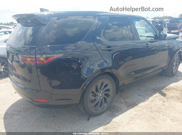 SALRT4EUXN2457078 2022 LAND ROVER DISCOVERY Black უკანა მარჯვენა