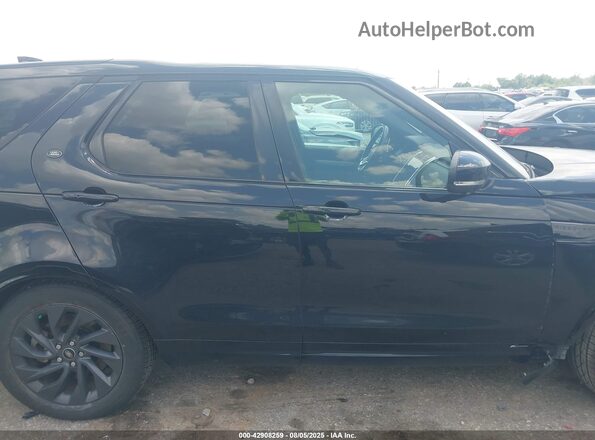 SALRT4EUXN2457078 2022 LAND ROVER DISCOVERY Black უკანა სალონის ხედი