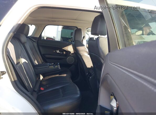 SALVP2BG9HH185923 2017 LAND ROVER RANGE ROVER EVOQUE White VIN sticker view