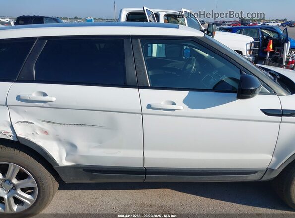 SALVP2BG9HH185923 2017 LAND ROVER RANGE ROVER EVOQUE White Rear interior view