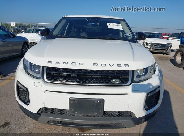 SALVP2BG9HH185923 2017 LAND ROVER RANGE ROVER EVOQUE White Instrument cluster view