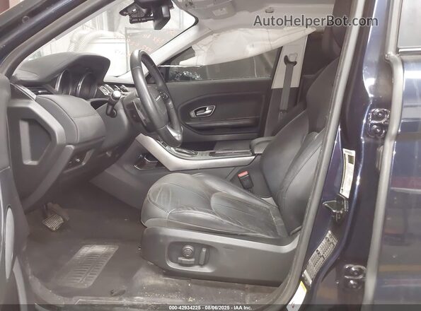 SALVP2RX9KH341617 2019 LAND ROVER RANGE ROVER EVOQUE Blue Front interior view