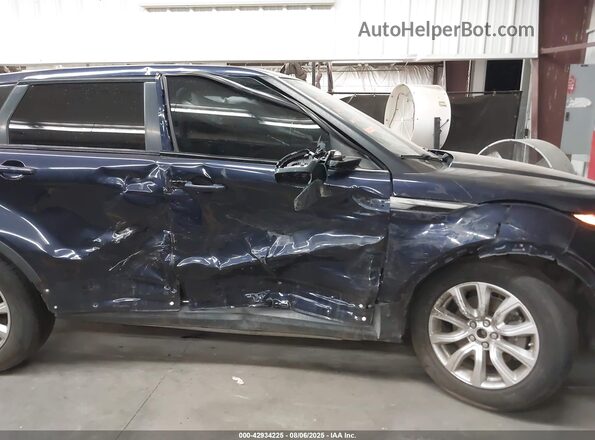 SALVP2RX9KH341617 2019 LAND ROVER RANGE ROVER EVOQUE Blue Front view