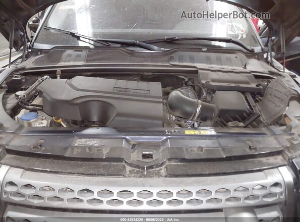 SALVP2RX9KH341617 2019 LAND ROVER RANGE ROVER EVOQUE Blue Rear view