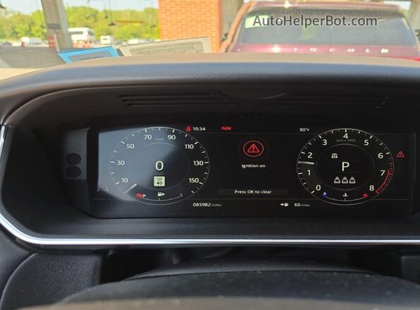 SALWR2RV0KA418798 2019 LAND ROVER RANGE ROVER SPORT  Vista tres cuartos delantera izquierda