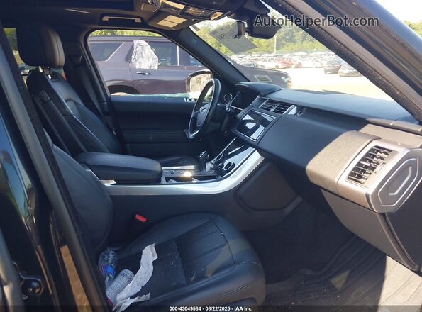 SALWR2SU4LA746888 2020 LAND ROVER RANGE ROVER SPORT Black Widok wnętrza z przodu